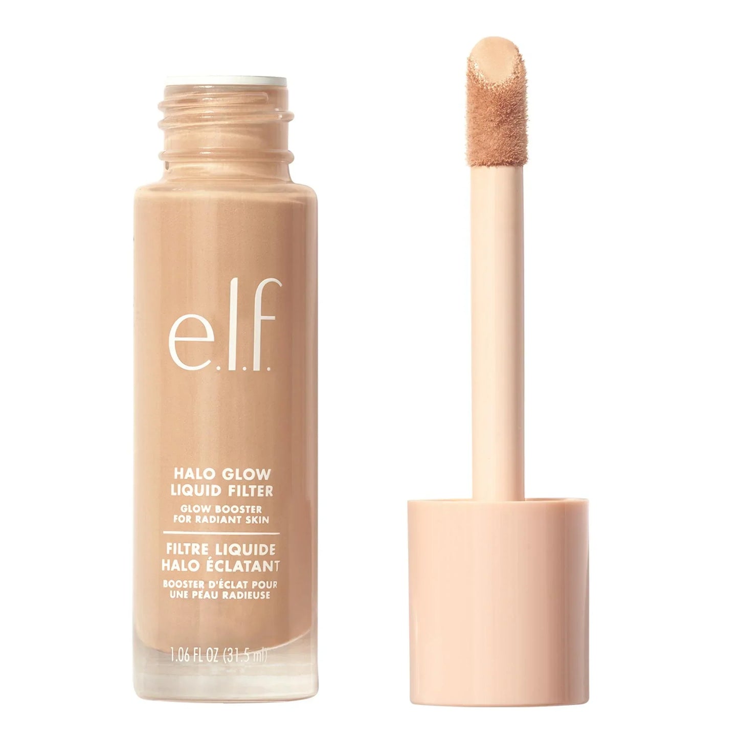 e.l.f. Halo Glow Liquid Filter, 3 Light/Medium, 1.06 fl oz